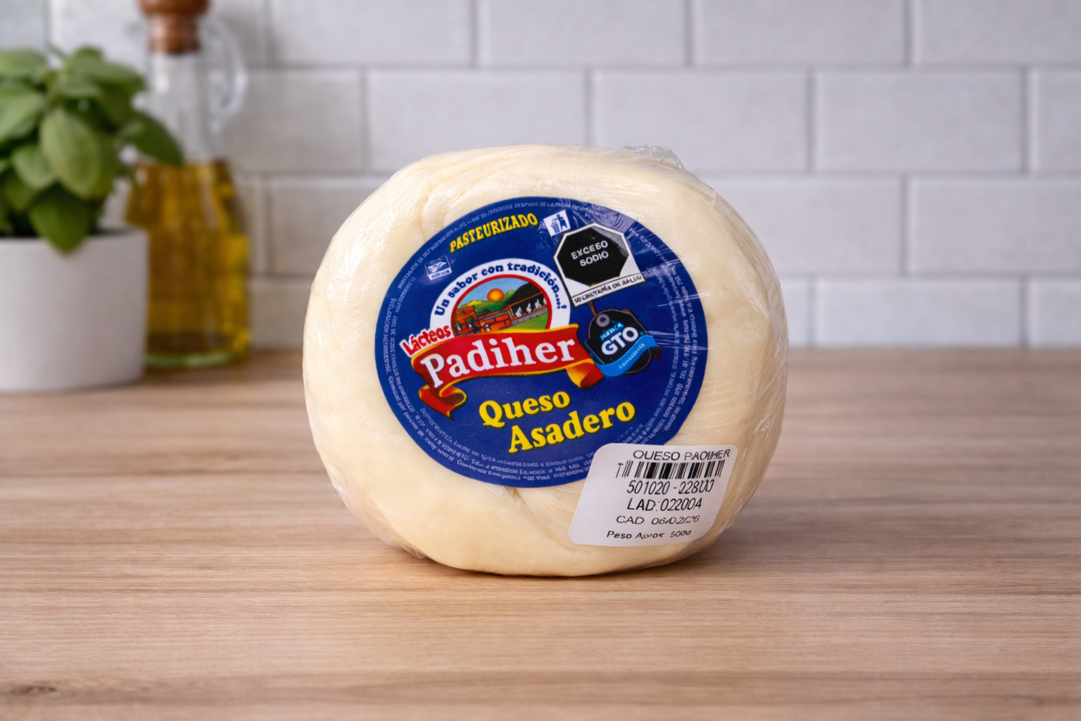 Queso Asadero Padiher